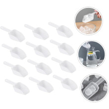 12-teiliges multifunktionales Schaufelset für Pulver und Eis aus robustem PP mit ergonomischem Griff
