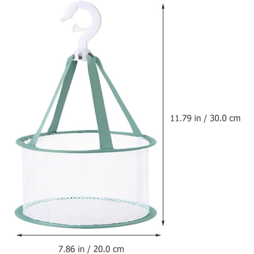 2pcs Mini malha pendurada rede de secagem para esponjas e escovas de maquiagem 1