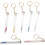8pcs Reusable Eyelash Brush Soft Bristles Lash Applicator Tool for Lash Extensions 1