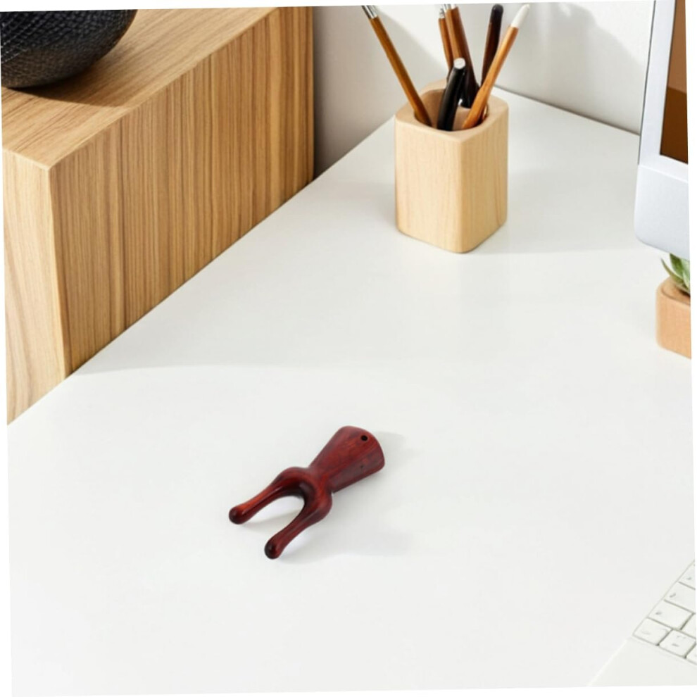 Hkhbjs 2Pcs Wooden Facial Massager Nose Massage Tool Gua Sha Tool