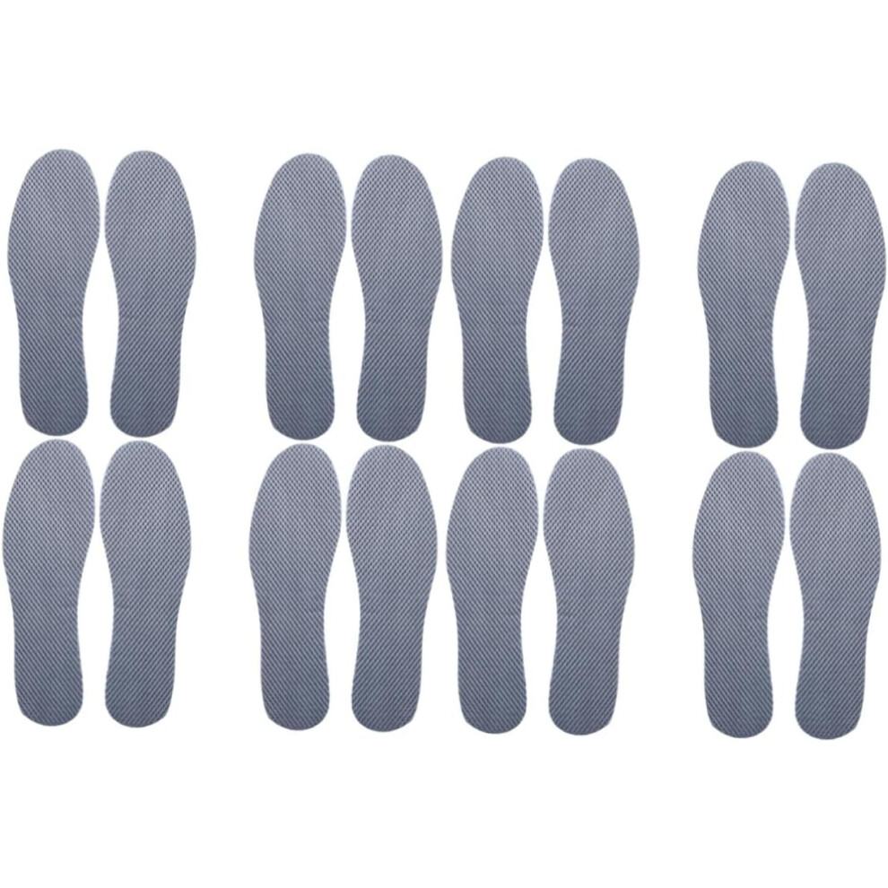Hkhbjs 8Pairs Moisture Absorber Sports Insoles Comfortable Cushion For Feet Ergonomic Design Shoe Inserts