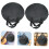 Dumb Drum Pad Bag Drum Storage Case with Handle 2pcs 12 inch Waterproof Oxford Cloth Practical Carry Handle 1