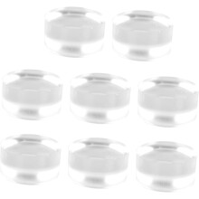 8pcs Diy Nail Art Stampers 2.8cm Silicone Heads Nail Stamping Tools for Salon and Home Manicure