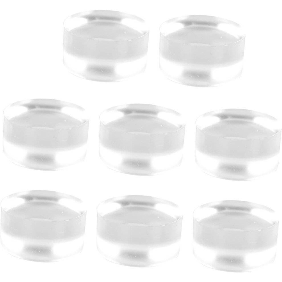 Hkhbjs 8Pcs Diy Nail Art Stampers 2.8Cm Silicone Heads Nail Stamping Tools For Salon And Home Manicure