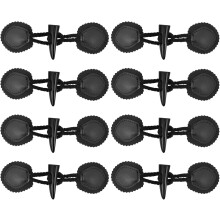 8 paires de boutons de fermeture en cuir PU, en résine et corne, pour la couture et les accessoires de coupe-vent.