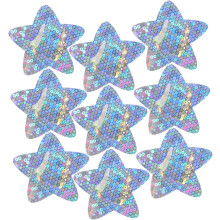 250pcs Glitter bandagens adesivas para cuidados de feridas pequenas estrelas adesivas para uso diário e viagem