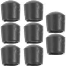 Lot de 8 embouts de protection pour barres de baby-foot, en PVC, faciles Ă installer.