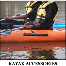 Kajakrailbevestiging 12-inch railbeugel, maritiem accessoire voor opblaasbare kajaks en kano's