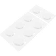 8 Stück Türstopper-Klebepads aus Silikon, Wandschutz