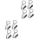 Collier loupe portable en pendentif (lot de 8) 1