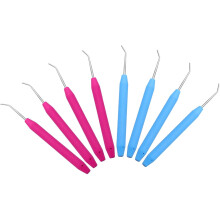 8-teiliges Strickwerkzeug-Set, Häkelnadeln, ergonomisches Bastelnadel-Set