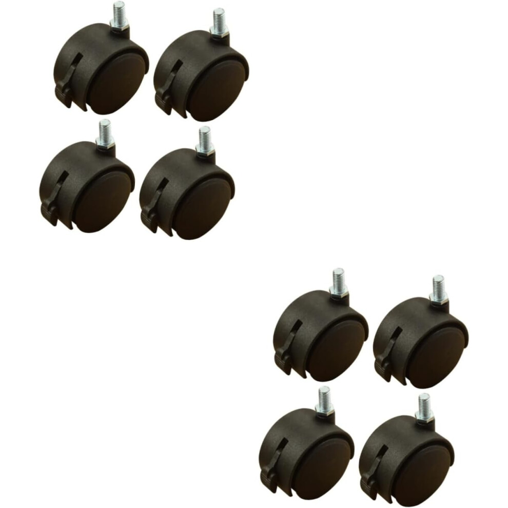 8Pcs Office Chair Casters Furniture Caster Wheels Floor Protecting Heavy Duty Swivel Wheel For Office Furniture 5455468168710