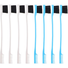 Lot de 8 brosses de beauté pour les sourcils et les cils, idéales pour les voyages.