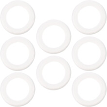 8 runde Schaumstoffringe 14,5 x 2,5 cm, Bastelkränze, DIY-Blumensteckringe