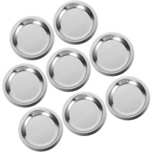 Ensemble de 8 sous-verres à vin en acier inoxydable, antidérapants et multifonctionnels, tapis de bouteille robustes