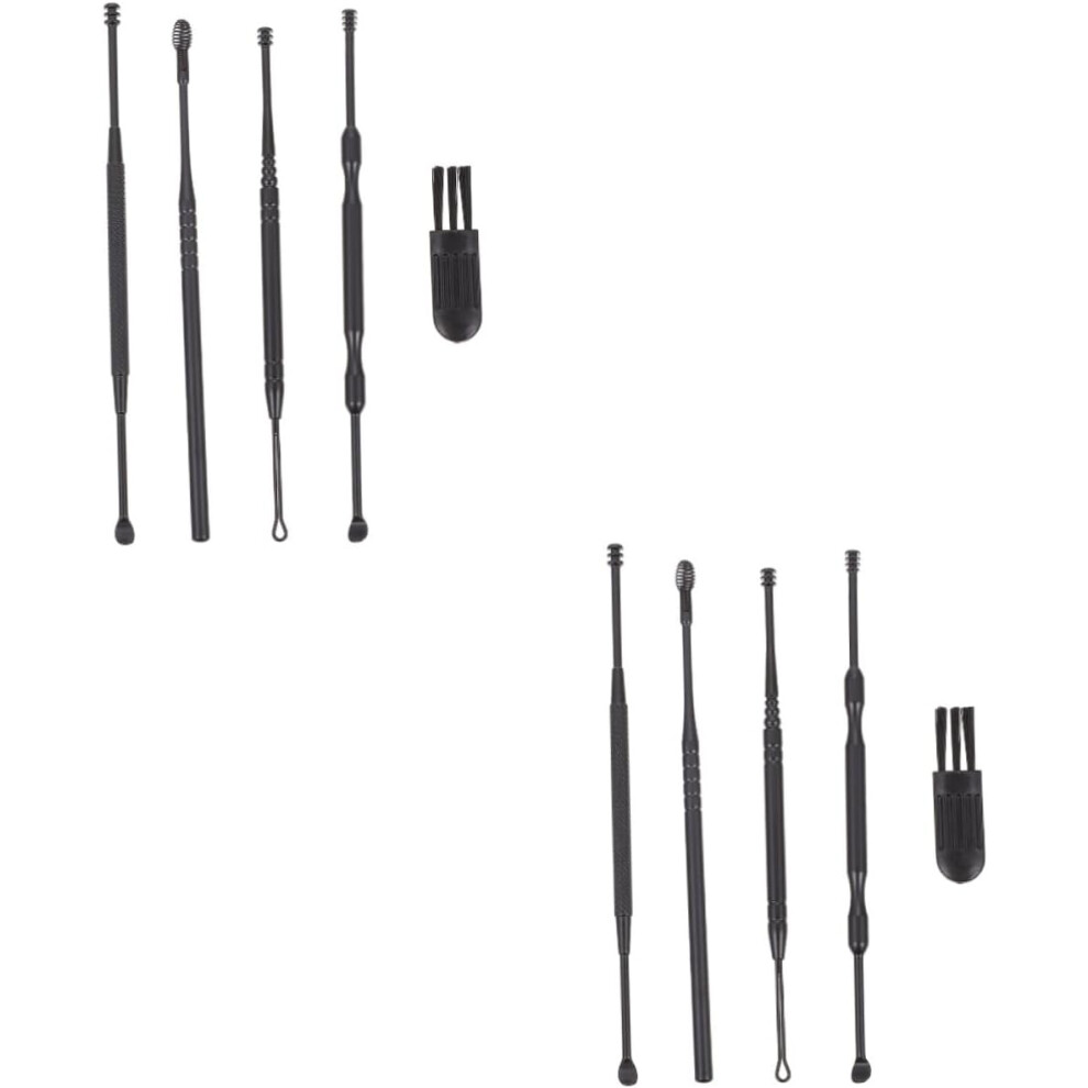 Hkhbjs 2Sets Ear Wax Removal Tools Stainless Steel Ear Spoons For Home Use