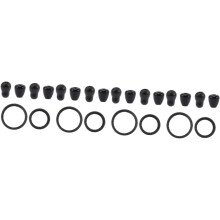 8sets Replacement Earbud Tips for Soft Earbuds for Stethoscope Ear Tips Screw Accessory