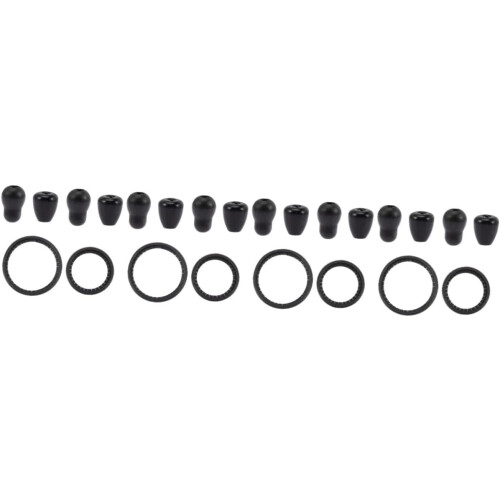 8sets Replacement Earbud Tips for Soft Earbuds for Stethoscope Ear Tips Screw Accessory