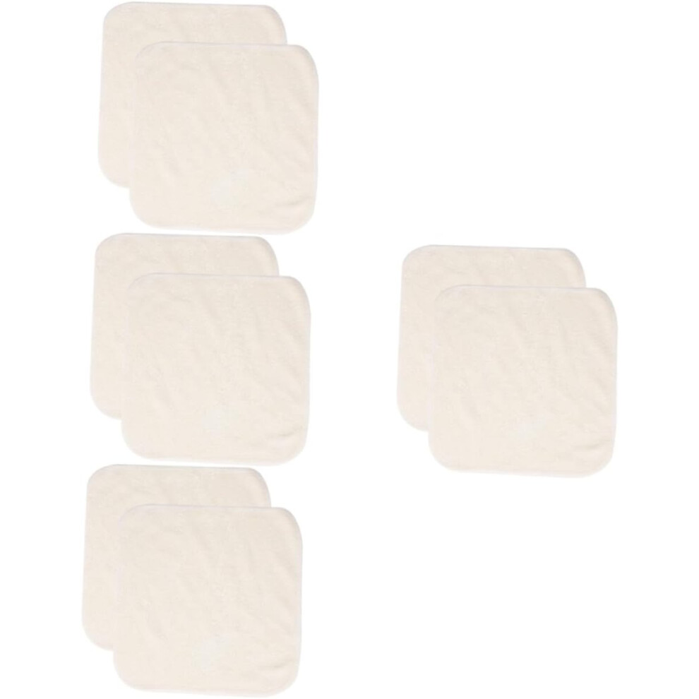 Hkhbjs 8Pcs Square Exfoliating Washcloths For Face Absorbent Face Cleaning Cloths For Bathroom Hand Towels