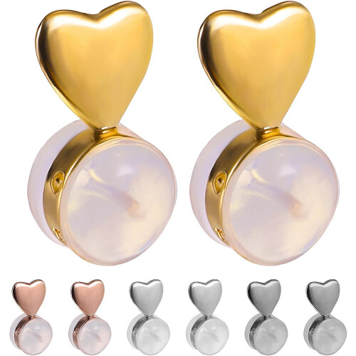 Earring Lifters Silicone Earring Backs 8 Pcs Adjustable Support for DIY and Secure Ear Lock