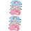 8pcs Sleeping Eye Mask Cartoon Printing Lightproof Eye Covers 1