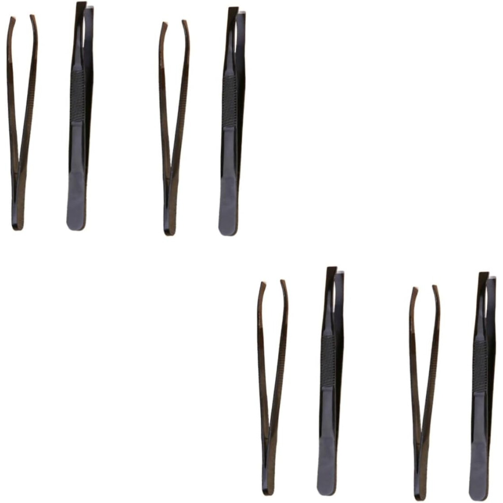 Hkhbjs 8Pcs Stainless Steel Eyebrow Clips Eyebrow Clamp And Shaping Tool For Makeup Accessories