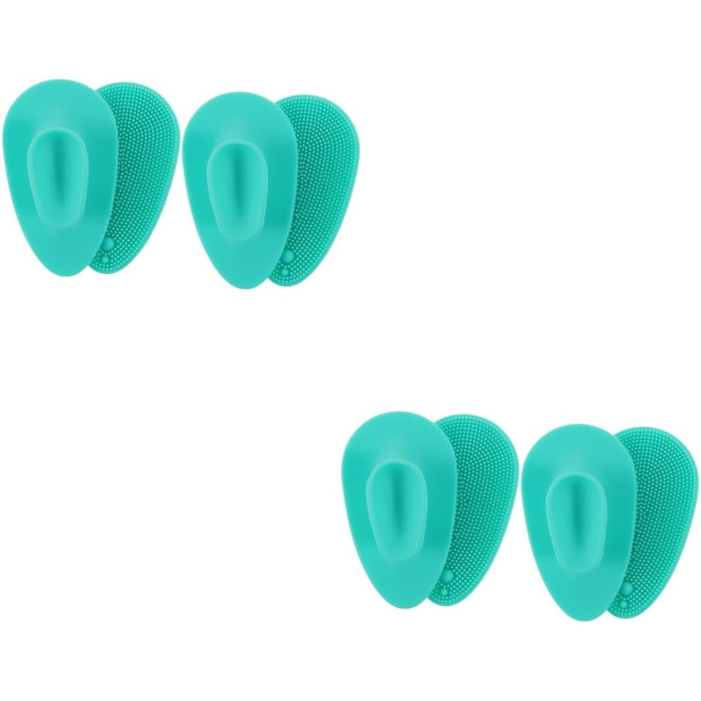 Hkhbjs 8Pcs Silicone Face Scrubber Manual Facial Brush Cleaning Tools For Face Exfoliator Skin Care Tools In Bathroom