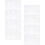 8pcs Drawing Template of Mechanical Eraser Shield for Students Stainless Steel Drafting Tools 1