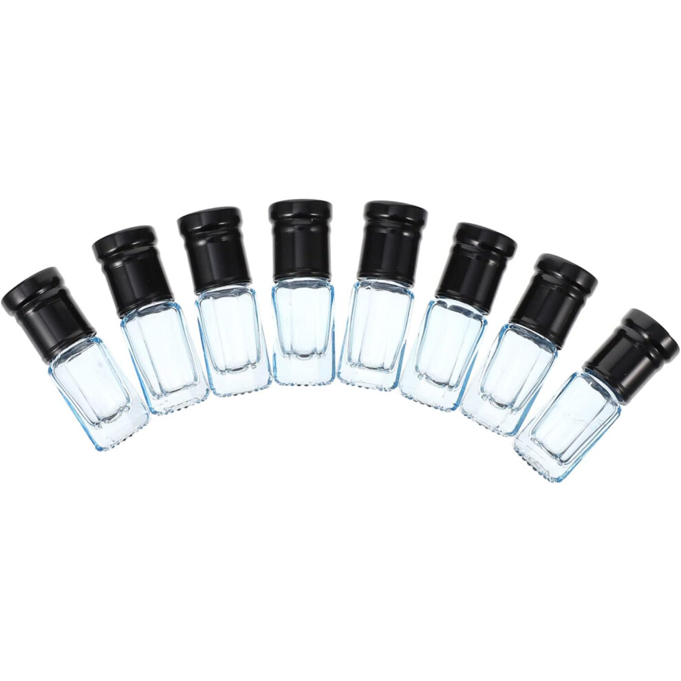 Hkhbjs 8Pcs Glass Roll Bottles Essential Oil Roller Ball Bottles For Empty Essential Oil Containers