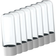 8 stuks herbruikbare beschermkapjes voor elektrische tandenborstels, stofwerend voor op reis en dagelijks gebruik.