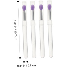 24pcs Eyeshadow Applicators Eyeshadow Brush and Lip Brush for Eye Makeup for Applying and Lipstick