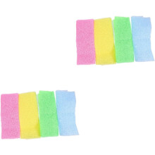 8-teiliges Set Tiefenreinigungs-Rückenschrubber-Badetuchgürtel für die Dusche