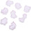 8 Pcs Animal Shape Cookie Molds for Baking, Creative Pp Material Biscuit Cutters 1