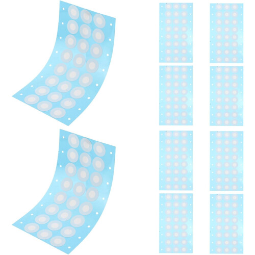 72pcs Adhesive Eptfe Filter Patches for Mushroom Spawn Jars Breathable Airflow Filter Discs