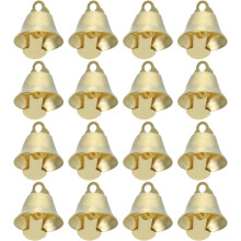 72 Mini-Vintage-Glöckchen, kleine Glöckchen aus goldfarbenem Messing in Trompetenform, vielseitige Dekoration zum Basteln