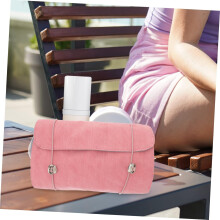 2pcs saco portátil desmontável de higiene pessoal multifunção grande capacidade bolsa cosmética