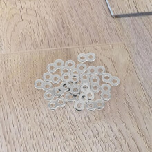 25 Stück Edelstahl-Tischverbinderclips, 8-stellig, robust, für Tischgeräte