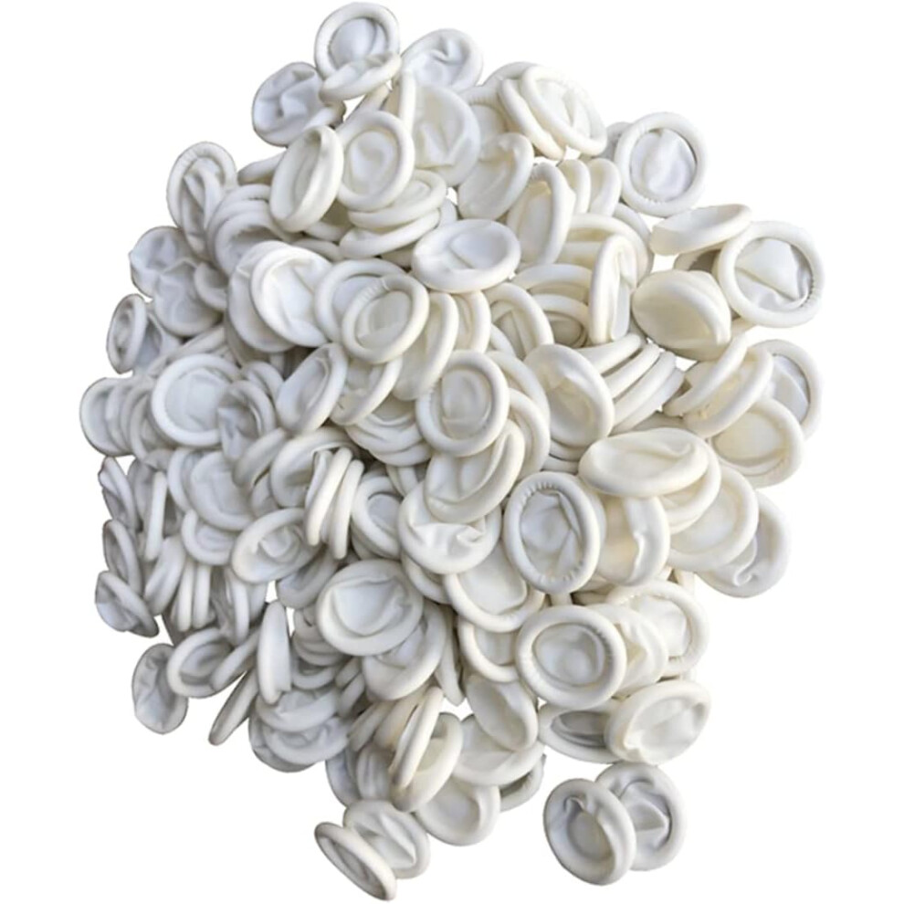 Hkhbjs 630Pcs Latex Finger Protectors Fingertip Sleeves For Nail Art Crafting Teachers Electronics