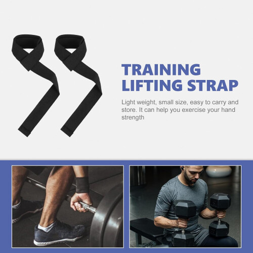 Sangles de levage professionnelles pour haltérophilie et musculation