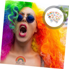 27 vellen regenboogstickers, doe-het-zelf stickers, feeststickers