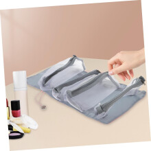 Lot de 2 trousses de toilette portables détachables, multifonctions et de grande capacité. Pochette cosmétique