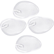 12 stuks siliconen halve pads voor sandalen, schokbestendige inlegzolen voor sandalen, antislip ontwerp, voetsteunkussens