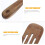 Holzspatel mit langem Griff im europäischen Design 3