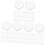 60pcs Biconvex Light Blocking Lens Glasses Accessories for Vr Headset Convex Lens Replacement 1