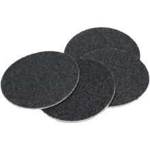 Foot Grinder Polishing Discs 60 Pack Black Volcano Stone Easy to Apply Sandpaper Discs
