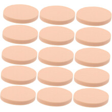 60 mini applicateurs de maquillage jetables ronds pour fond de teint, correcteur et poudre