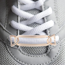 2 stuks metalen schoengespen, decoratieve tashangers met dubbele D-spiegelgesp, 15,5 x 62 mm, lichtgoudkleurig