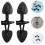 2pcs Vintage Horn Toggle Buttons for Coat Jacket Closure Sewing Accessories DIY Replacement 7
