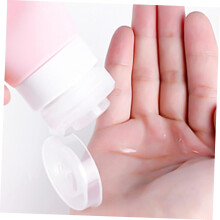 12pcs garrafas de viagem resistentes ao desgaste para produtos de higiene portáteis garrafas de espremação material de silicone