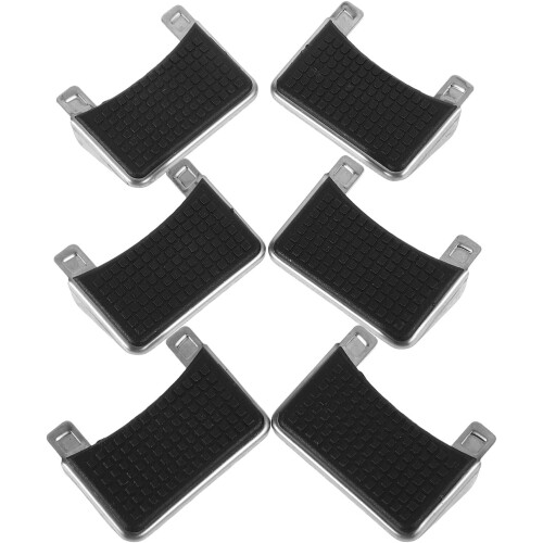 6pcs Waste Bin Pedal Replacement Step Pedal for Garbage Bin Plastic Sturdy Wide Compatibility Enhanced